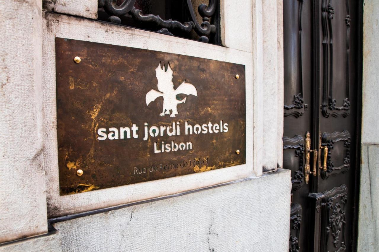 Sant Jordi Hostels Lisbona Esterno foto